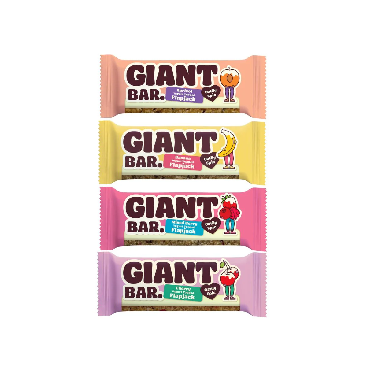Ma Baker Giant Bars - Yogurt Mix (100g X Pack of 20)