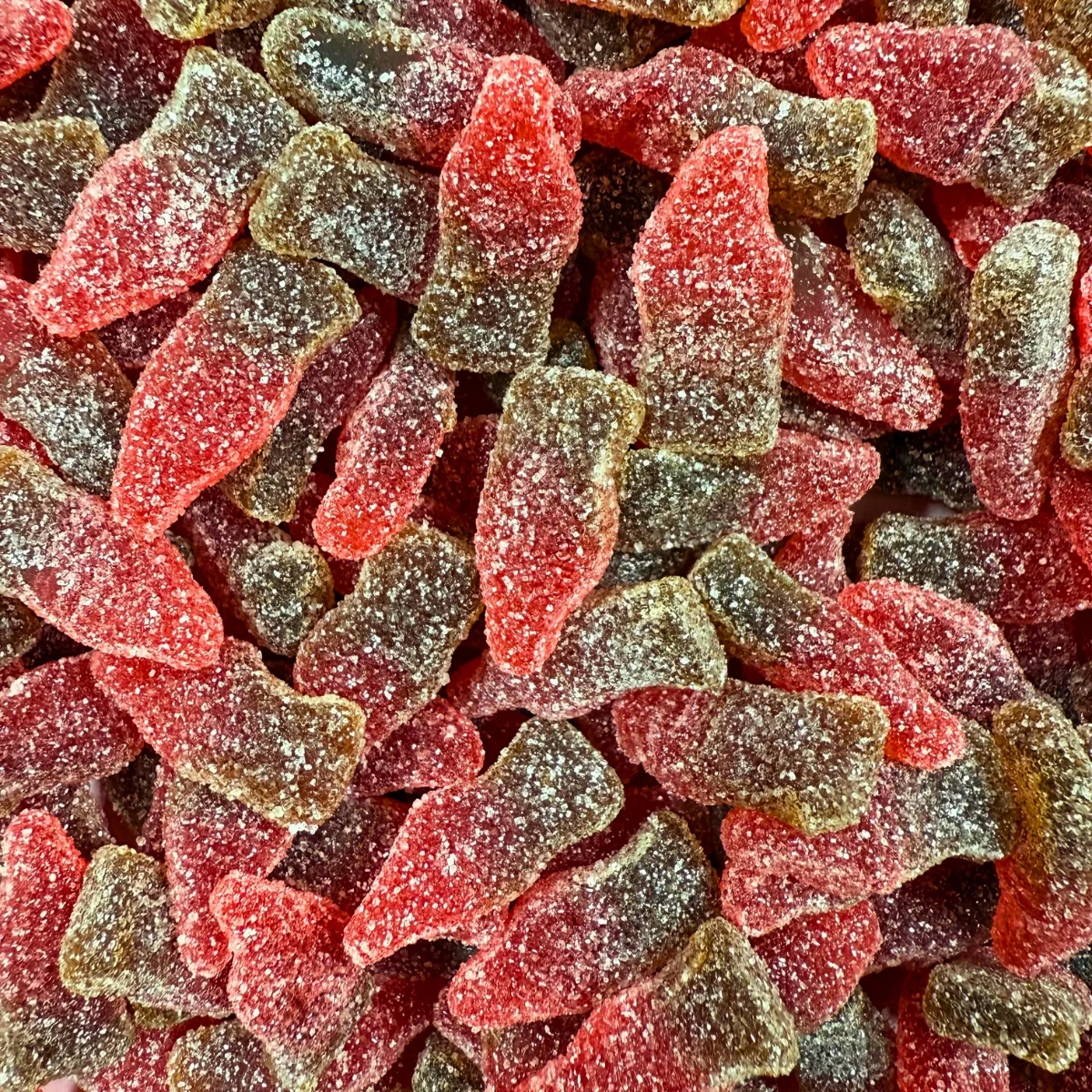 Mini Sour Cherry Cola Bottles – Halal