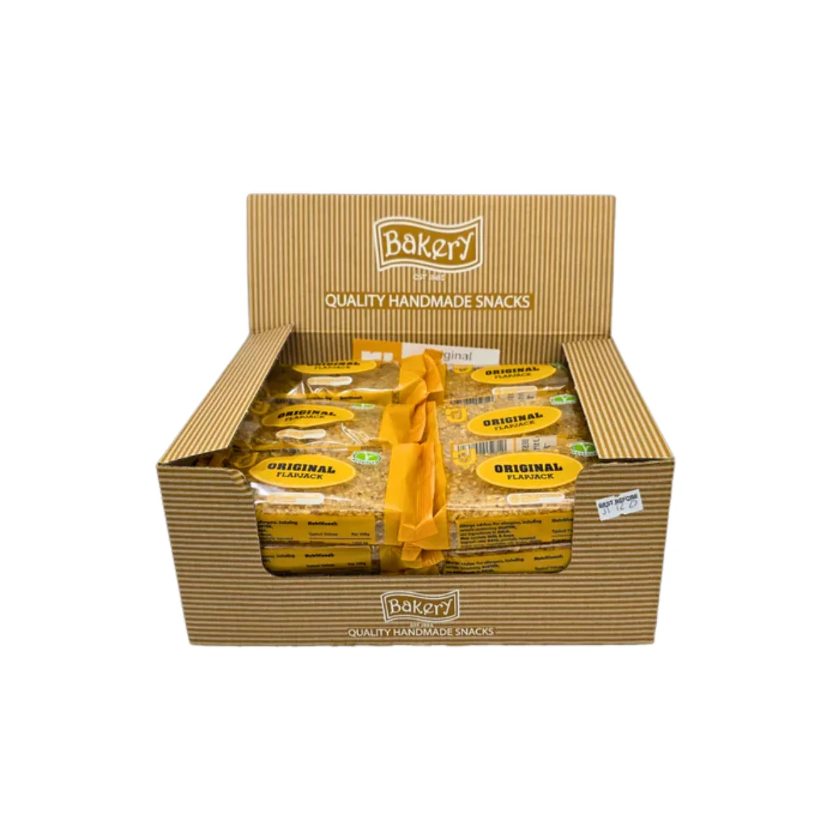 RJ Flapjacks - Plain (125g X Pack of 24)